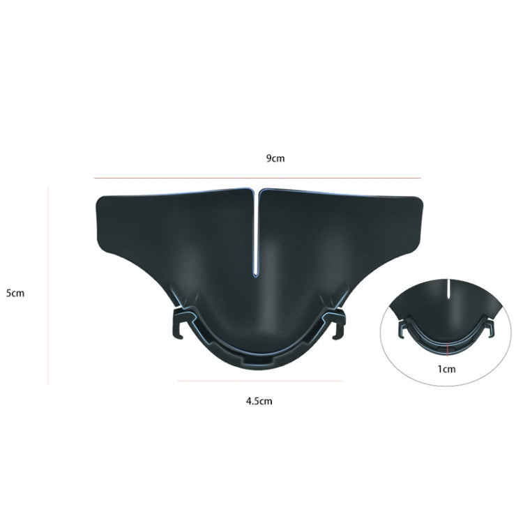 For Meta Quest 3 VR Blackout Nose Pad Mask Face Pad Cover, Spec: 2pcs /Set - VR Accessories by buy2fix | Online Shopping UK | buy2fix
