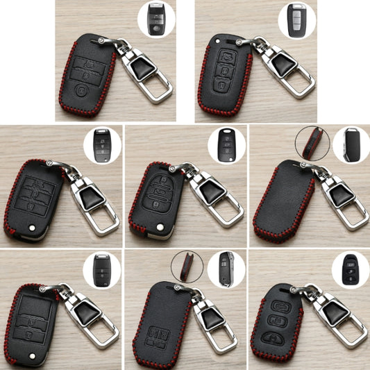 For Kia Car Key Cover Multifunctional Keychain Anti-lost Number Plate, Style: D by buy2fix