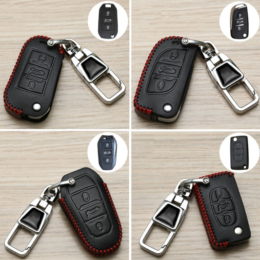 For Citroen Car Key Cover Multifunctional Keychain Anti-lost Number Plate(D) by buy2fix