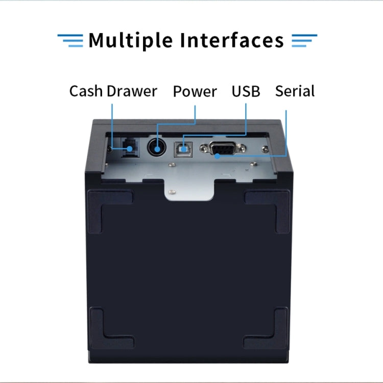 Xprinter XP-R330H 80mm Thermal Receipt Printer Sports Lottery Ticket Cashier Printer(US Plug) - Receipt Printers by Xprinter | Online Shopping UK | buy2fix