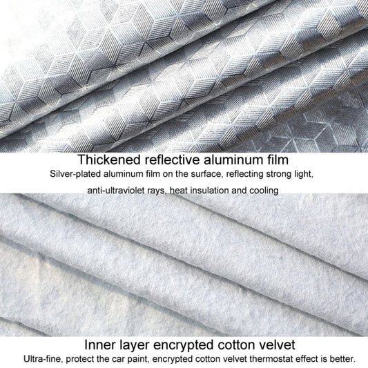 Battery Car Front Basket Rain Cover Bicycle Basket Waterproof Bag Universal, Size: Large(Silver) by buy2fix