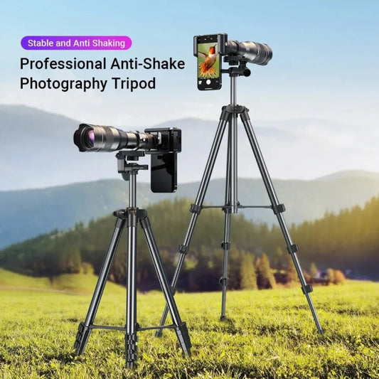 APEXEL 60X Smartphone Telescope Lens With Extendable Tripod Set - Telescope & Microscope by APEXEL | Online Shopping UK | buy2fix