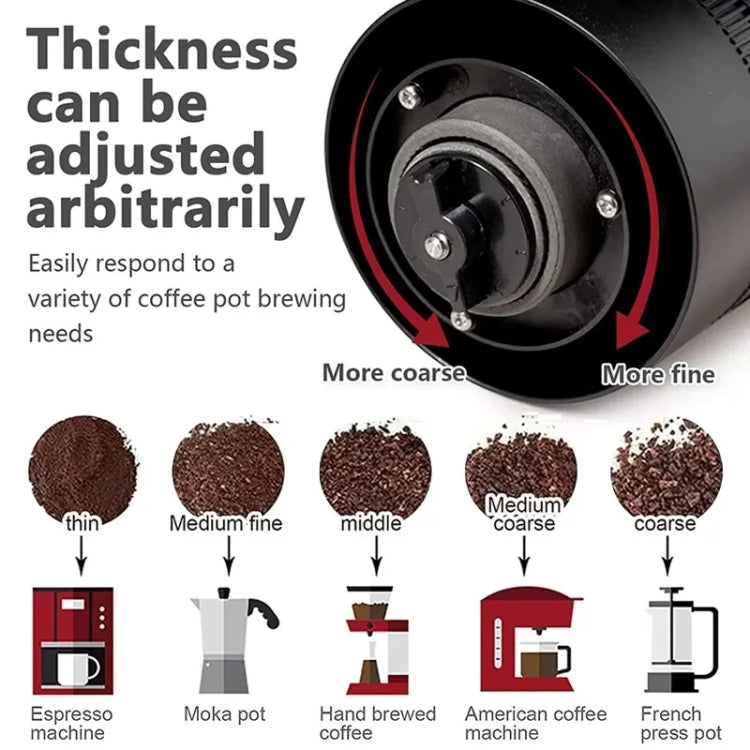 USB Automatic Wireless Electric Portable Coffee Grinder(White) - Coffee Machine & Accessories by buy2fix | Online Shopping UK | buy2fix