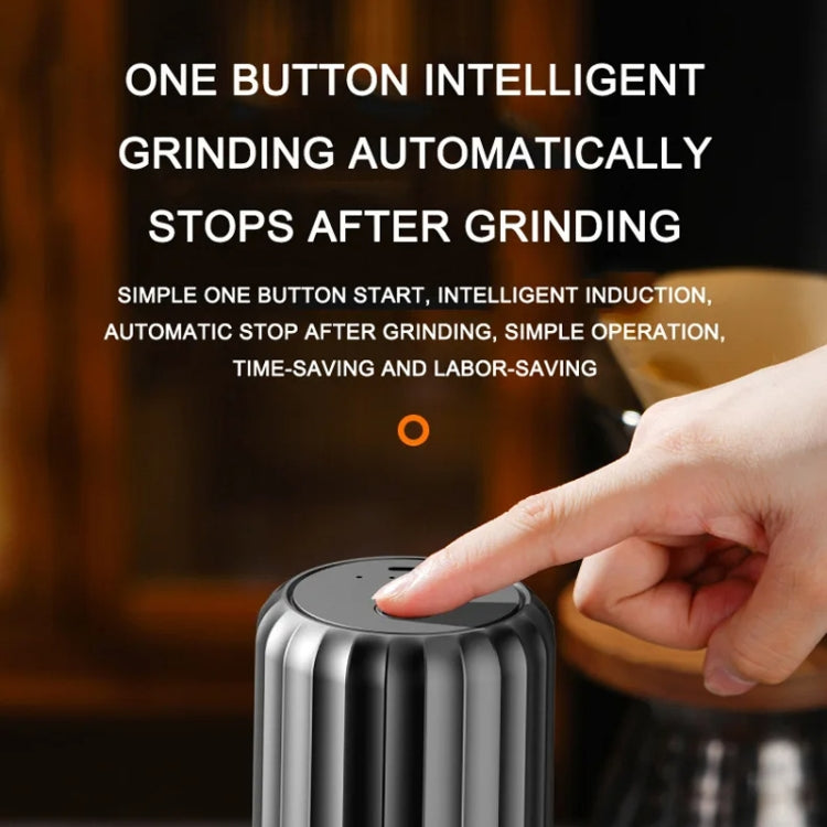 USB Automatic Wireless Electric Portable Coffee Grinder(White) - Coffee Machine & Accessories by buy2fix | Online Shopping UK | buy2fix