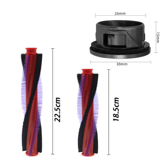 For Dyson V6 DC59 DC62 SV03 Vacuum Cleaner Brush Head Roller Bar, Spec: 225mm - For Dyson Accessories by buy2fix | Online Shopping UK | buy2fix