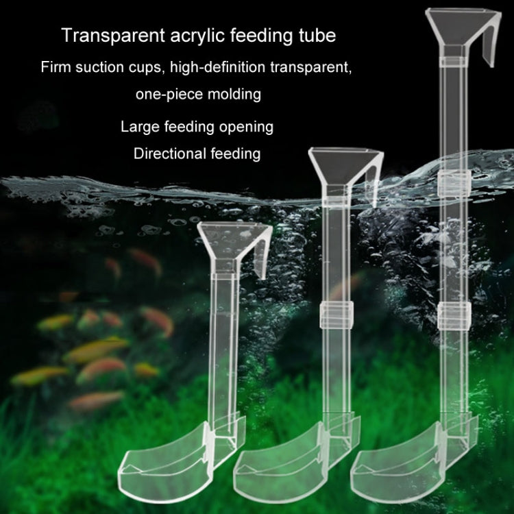 Fish Tank Feeder Fish And Shrimp Feeding Tube, Length: 38cm - Feeders by buy2fix | Online Shopping UK | buy2fix