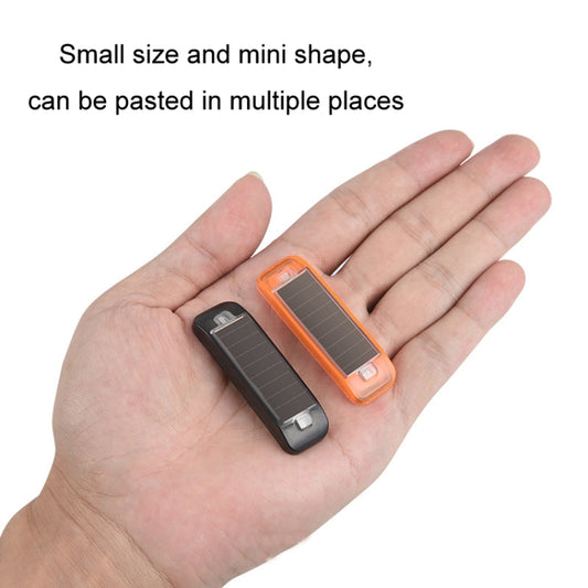 Solar Warning Light Anti-rear Collision LED Flashing Light(Symphony Vibration Sensor+Orange) by buy2fix