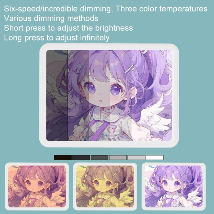 A4-D50 Rechargeable Copy Desk Copying Board Practice Painting LED Writing Desk by buy2fix