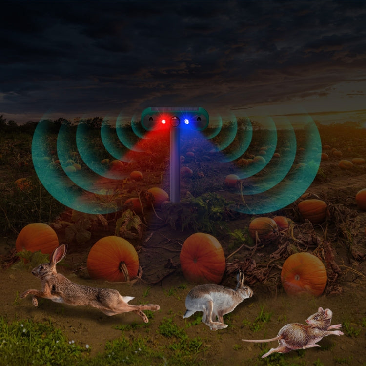 N911W Solar Powered Mouse Repeller Alarm Infrared Sensor Animal Repellent(Green) by buy2fix