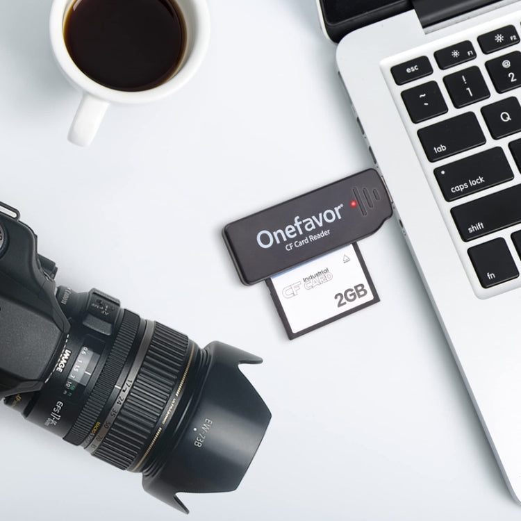 Onefavor USB2.0 High Speed Read And Write CF Card Reader, Model: USB Interface - by Onefavor | Online Shopping UK | buy2fix