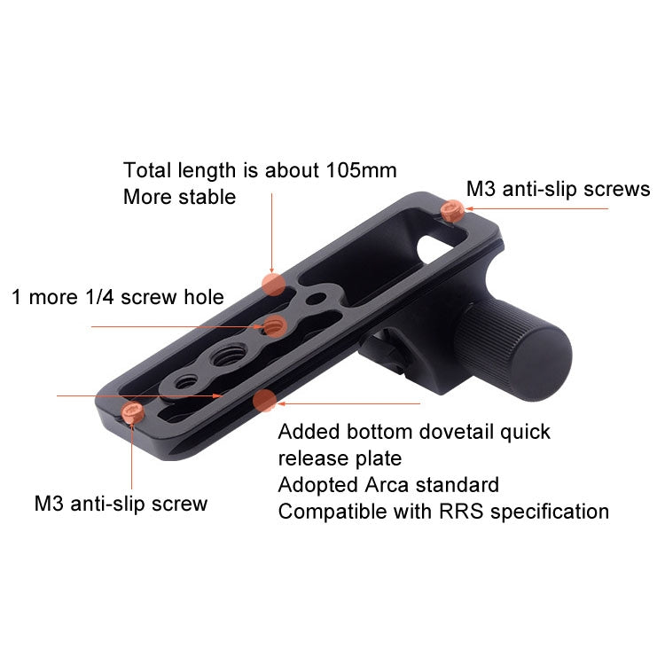 FITTEST SN-260 For Sony FE200-600 F5.6-6.3 G OSS Lens Tripod Ring Replacement Foot(Black) by FITTEST