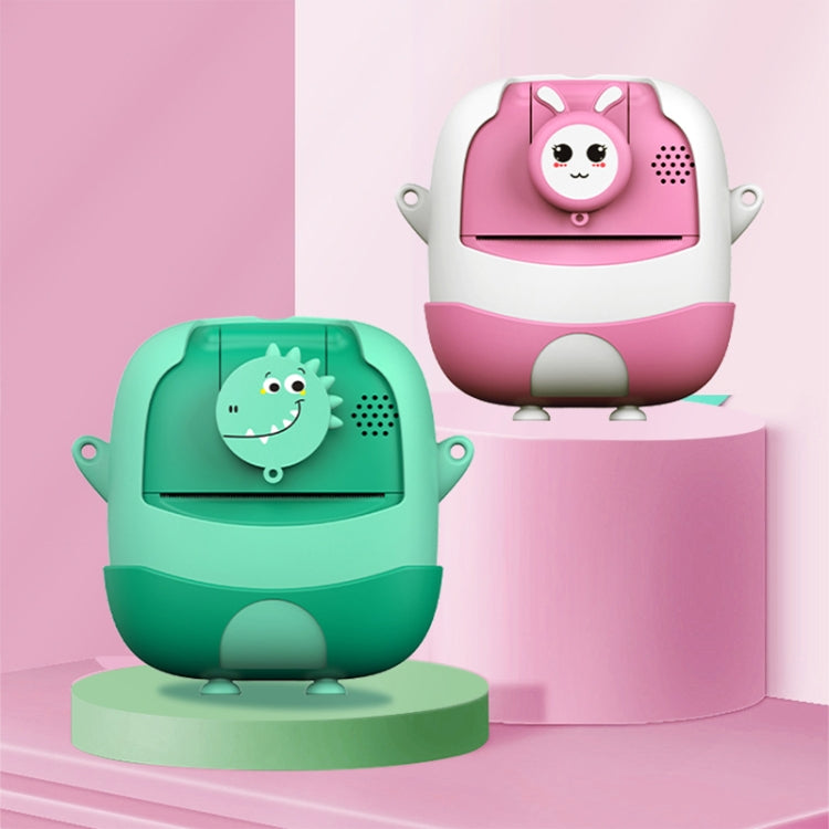 A19B 2.0-Inch 720P HD Reversible Camera Cartoon Children Mini Digital Printing Camera(Pink) by buy2fix