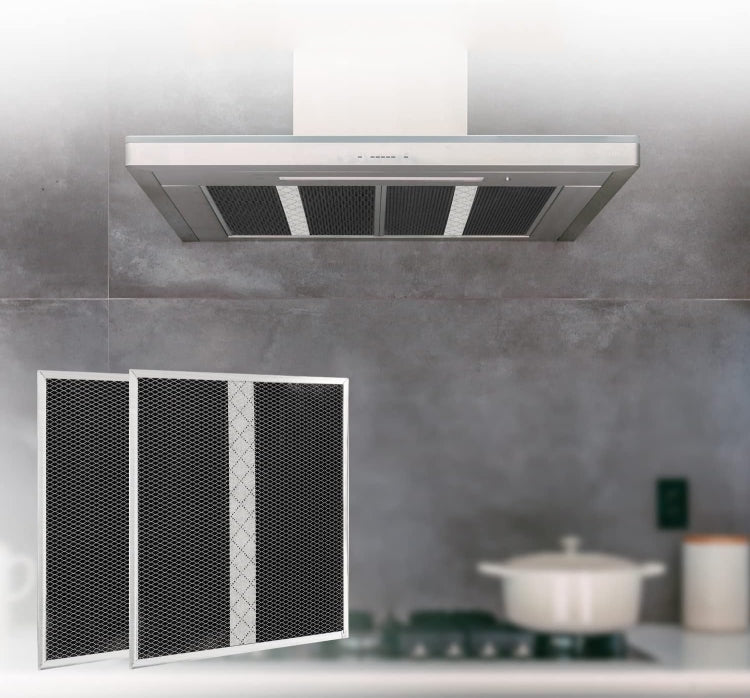 For Broan S97020466 Broan-NuTone BPSF36 Range Hood 2pcs Filter Replacement Part - Range Hood Parts by buy2fix | Online Shopping UK | buy2fix