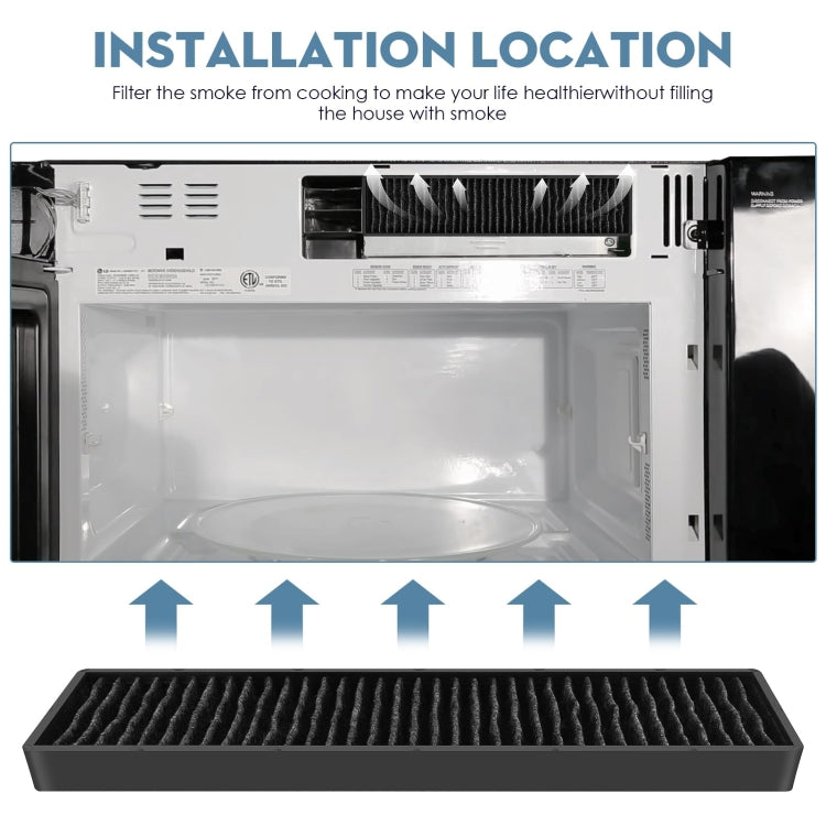 For LG Microwave 5230W1A003A Charcoal Filter Replacement - Microwave Oven Parts by buy2fix | Online Shopping UK | buy2fix