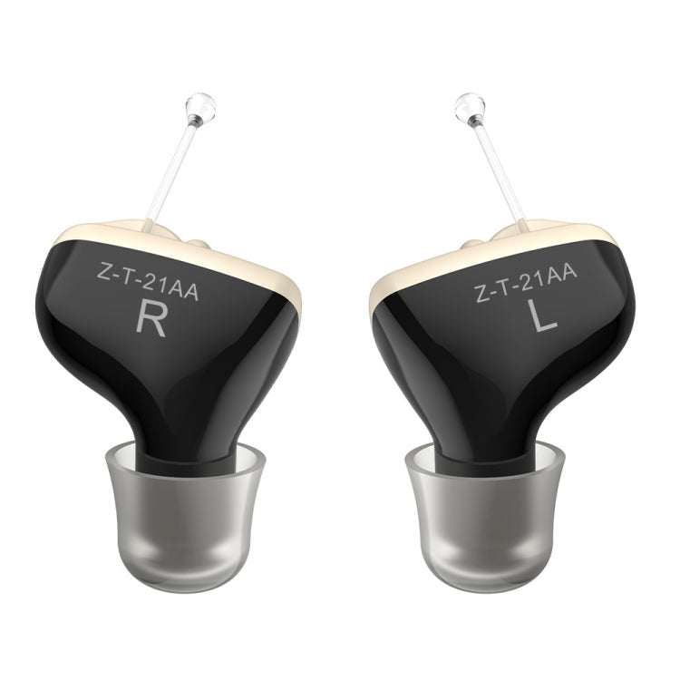 1pair Invisible In-Ear Hearing Aid Sound Amplifier For The Elderly And Hearing Impaired(Black) - Hearing Aids by buy2fix | Online Shopping UK | buy2fix