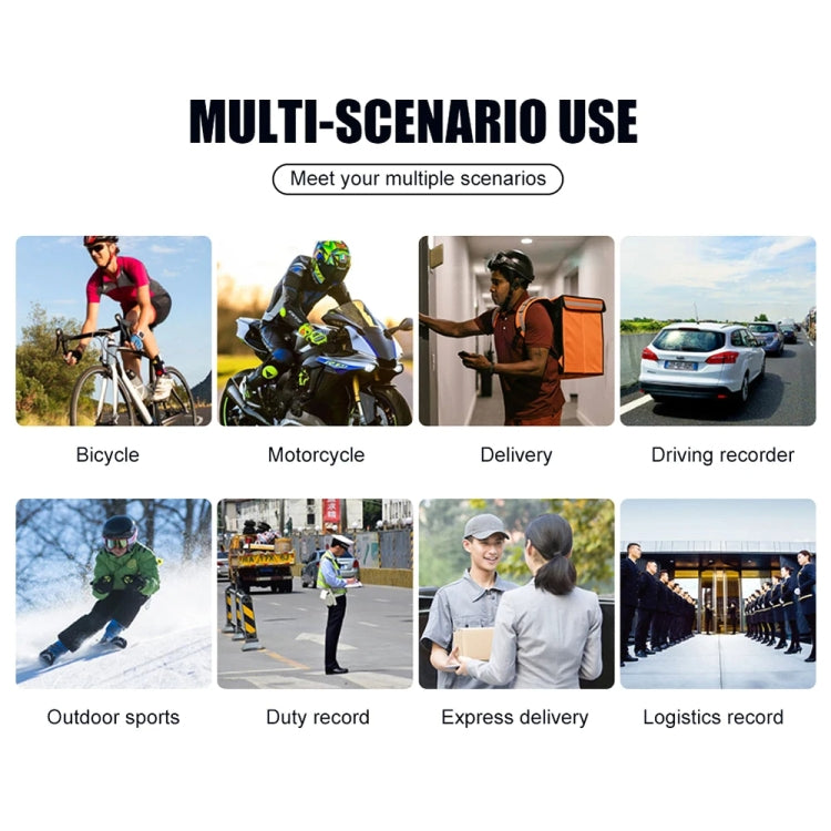 L11 1080P With 32G Memory Card 1.54 Inch IPS Screen Mini Body Camera Night Vision Digital Video Recorder Sports DV - Digital Video Recorder by buy2fix | Online Shopping UK | buy2fix