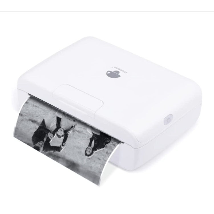 Phomemo M04S Thermal Printer Support 4 Inch Printing Width 300dpi Bluetooth Inkless Printer(White) - Receipt Printers by Phomemo | Online Shopping UK | buy2fix