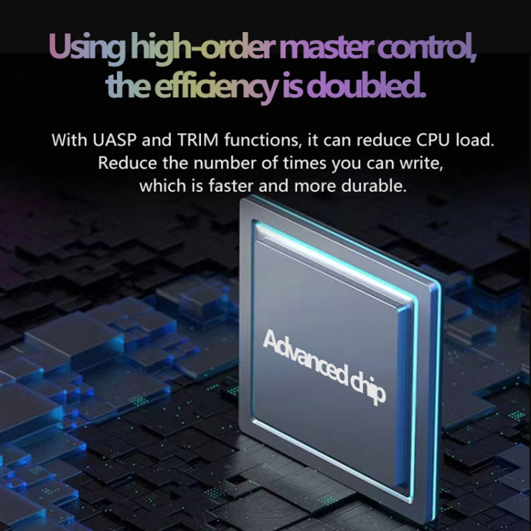 Blueendless SD03C M.2 NVMe / NGFF Dual-Protocol SSD Base With RGB Color Light, Spec: 2-in-1 by Blueendless