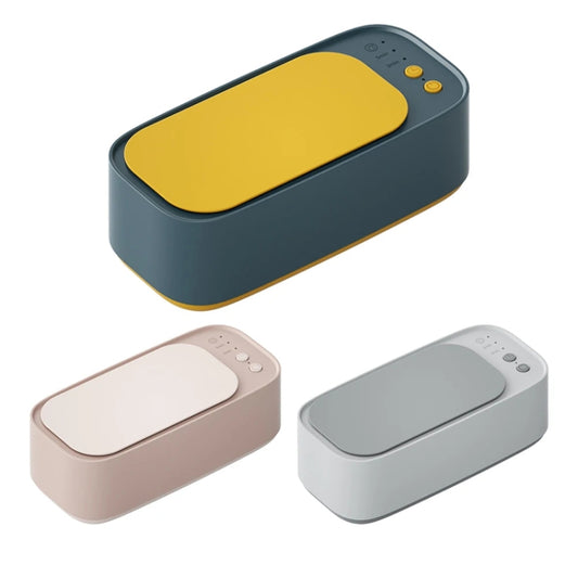 Electrical Ultrasonic Cleaner 3-speed Timing Jewelry Watches Braces Eyeglasses Cleaning Device(Green) by buy2fix