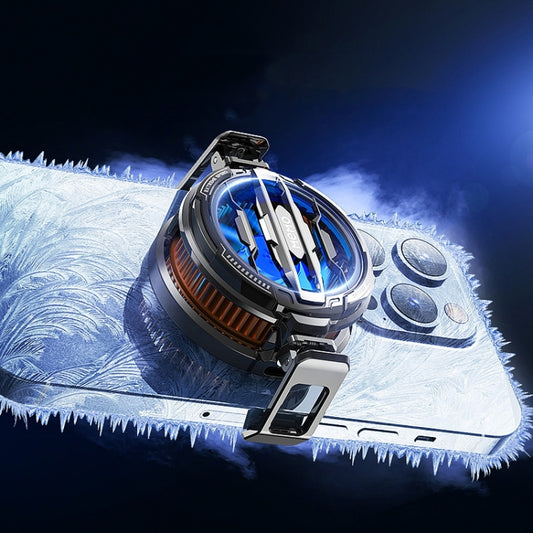 MEMO CX07 Magnetic Universal Mobile Phone Cooler Semiconductor Cooling Back Clip Phone Radiator(Black) - Cooling Fan Radiator by MEMO | Online Shopping UK | buy2fix