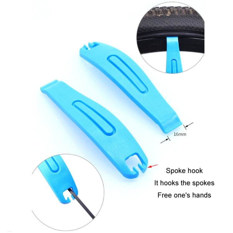 Bicycle Plastic Tire Lever Tire Repair Tool(3pcs Orange) - Maintenance tools by buy2fix | Online Shopping UK | buy2fix
