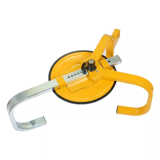 Car Anti-theft Lock SUV Wheel Three-prong Lock With Suction Cup, Style: With Disc by buy2fix