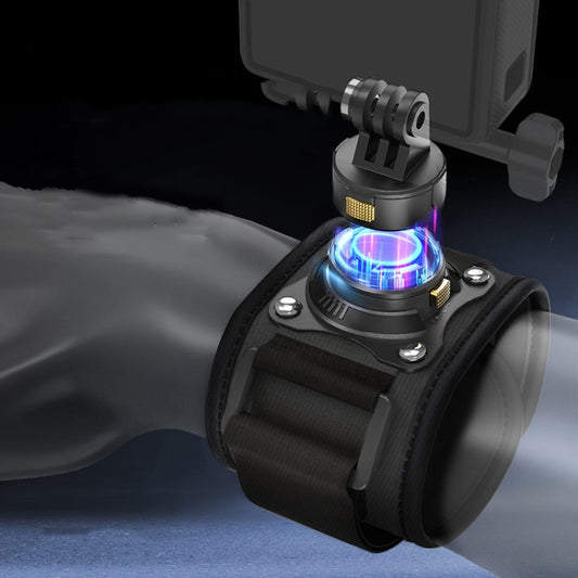 Universal Magnetic Quick-release Wrist Strap Mount for Sports Cameras, Spec: Standard Model by buy2fix