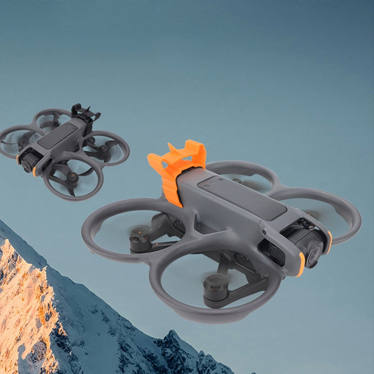 For DJI Avata 2 CQT Adhesive Airflow Cutting Flight Tail for Drones(Orange) by CQT