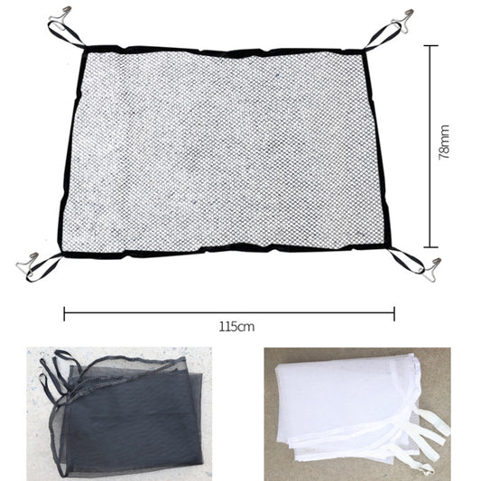 2pcs Car Radiator Front Windshield Insect Protection Net(Black) by buy2fix