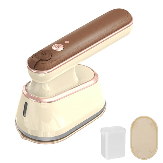 2-in-1 800W Handheld Household Wet and Dry Steam Iron Steam Hanging Iron, Spec: US Plug(Yellow) by buy2fix