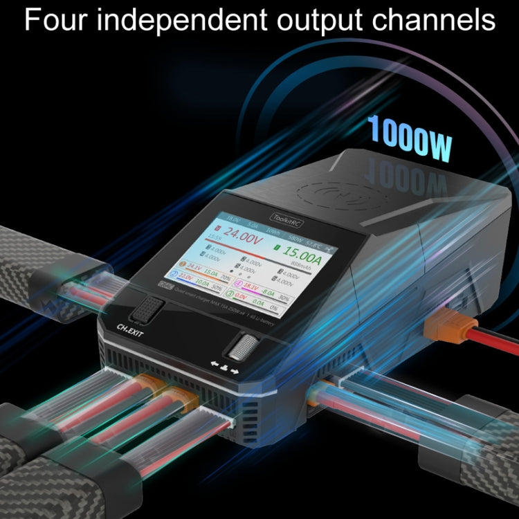 ToolkitRC Q6AC Airplane And Car Model Li-Po Battery Balance Charger(US Plug) by ToolkitRC