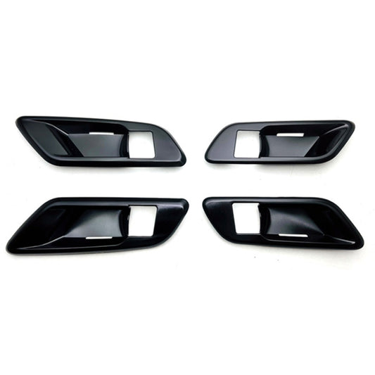 For 2023 Toyota Crown Door Handle Cover Decorative Frame, Style: Right-hand Drive(Black) by buy2fix