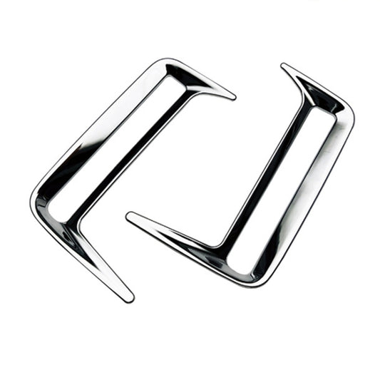 For 2024 Suzuki Spacia Custom Right-Hand Drive Rear Bumper Fog Lamp Trim Strip(Electroplating Mirror) by buy2fix