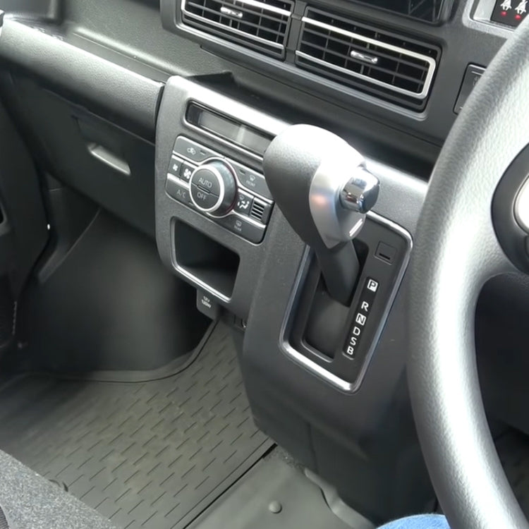 For Daihatsu 2022 Atrai S700 S710 Right-hand Drive Air Conditioning Control Box Modification(Carbon Fiber) by buy2fix