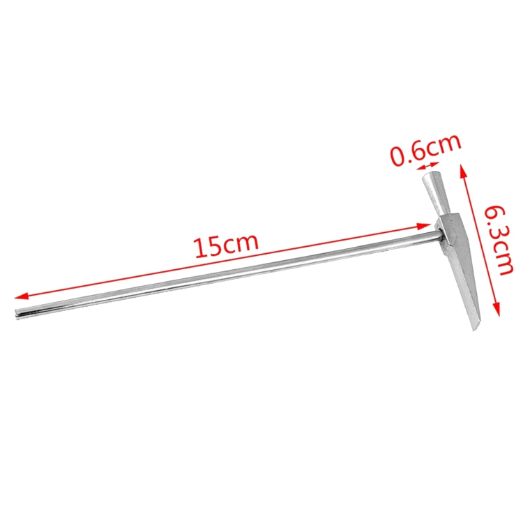 15cm Carimba Tuning Hammer Thumb Piano Mini Hammer(Silver) - Keyboard Accessories by buy2fix | Online Shopping UK | buy2fix