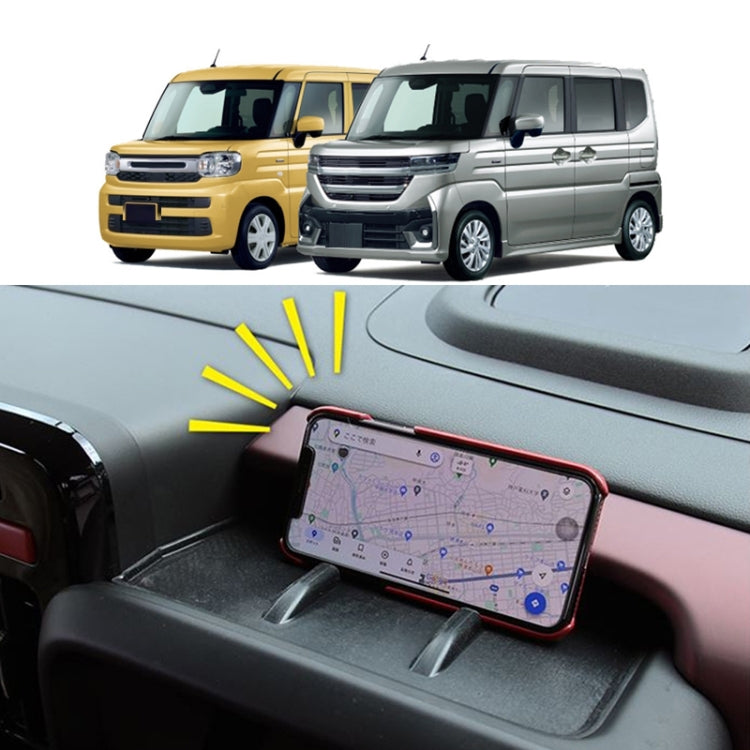 For 2024 Suzuki Spacia Right Hand Driver Dashboard Phone Holder Anti-Slip Protective Pad by buy2fix