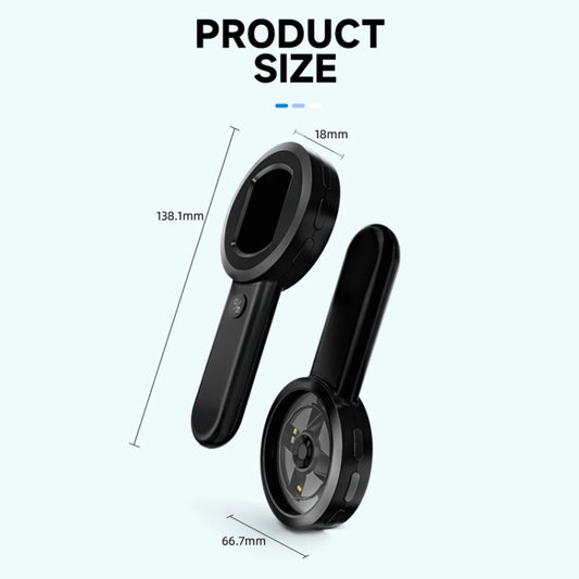 Digital Microscope Handheld High-Definition Electronic Magnifier(Black) by buy2fix