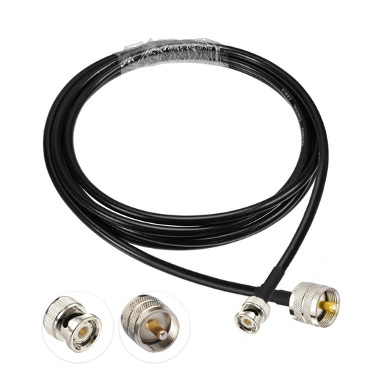 8m BNC Male To UHF Male RG58 Adapter Cable by buy2fix