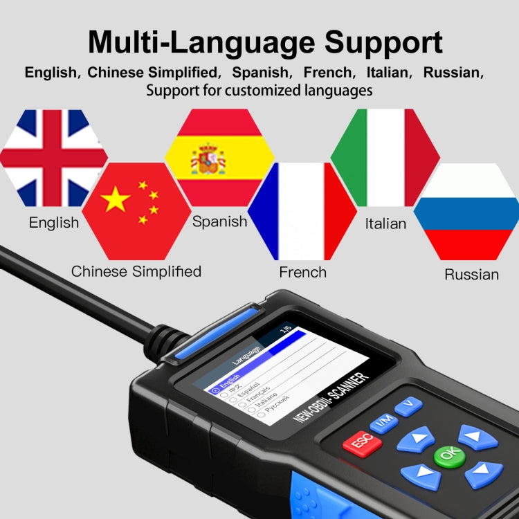 Automobile Fault Diagnostic Instrument OBD2 Engine Tester ELM327(T200) - Code Readers & Scan Tools by buy2fix | Online Shopping UK | buy2fix