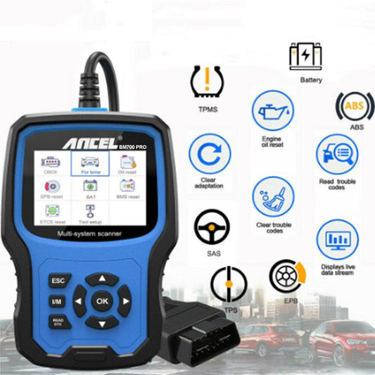 ANCEL BM700 Upgraded Version For BMW Full System Diagnostic OBDII Tester Maintenance And Resetting Repair Tools - Code Readers & Scan Tools by buy2fix | Online Shopping UK | buy2fix