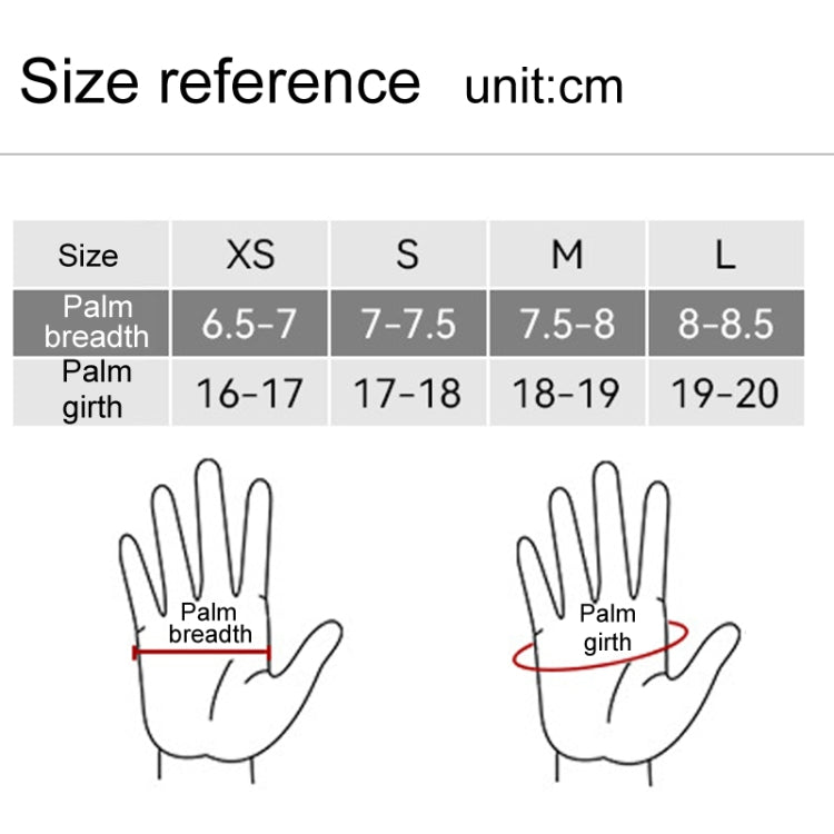 Winter Padded Ski Gloves Outdoor Windproof Warm Sports Gloves, Size: L(Black) - Safety Gloves by buy2fix | Online Shopping UK | buy2fix