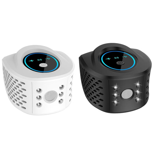 QSQ218 Multifunctional LED Household Indoor High-power Ultrasonic Mouse Repellent US Plug(Black) by buy2fix