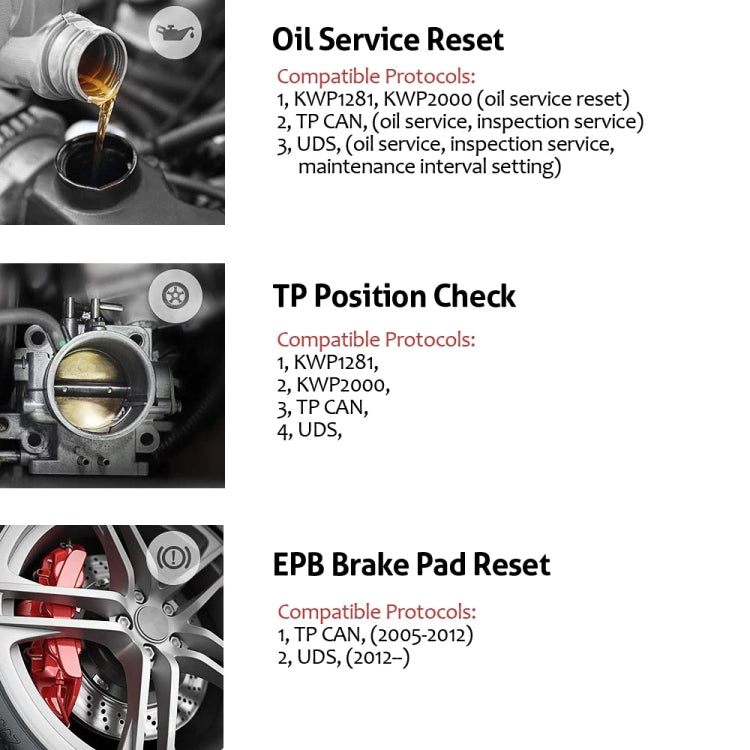 AUTOPHIX 3610 Bluetooth Car Full System Diagnostic Scanner For VW / AUDI / SKODA / SEAT by AUTOPHIX