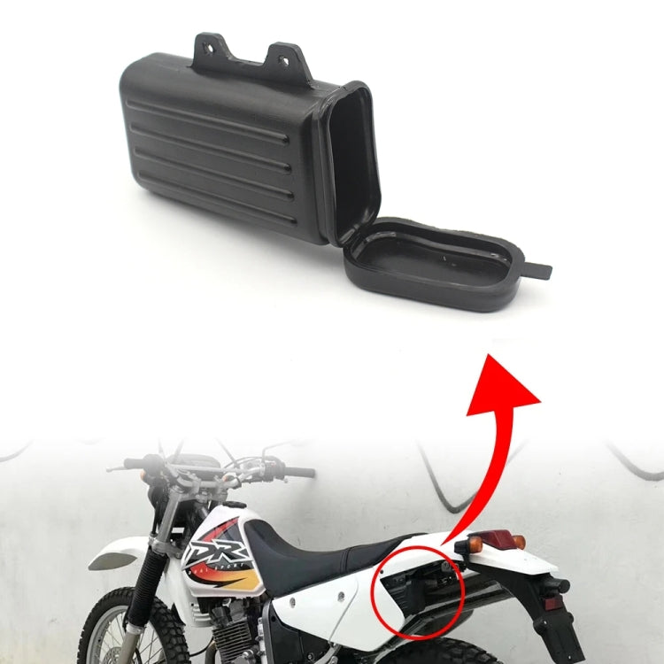 For Suzuki DR250 Off-Road Motorcycle Saving Tool Box(Black) by buy2fix