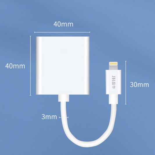 JINGHUA Mobile Phone Card Reader Converter Memory Card Reader, Model: Type-C With Cable TF+SD by JINGHUA