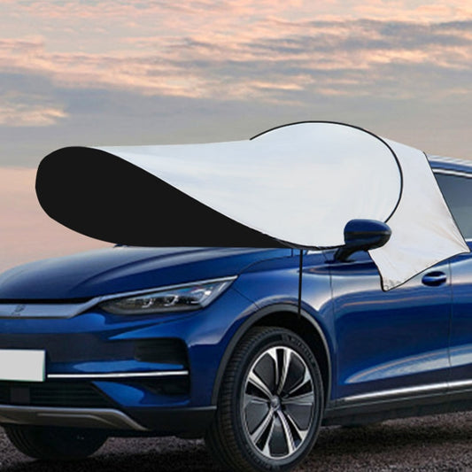 Car Sunshade Front Cover Sunscreen Heat Shield(Silver Vinyl) by buy2fix