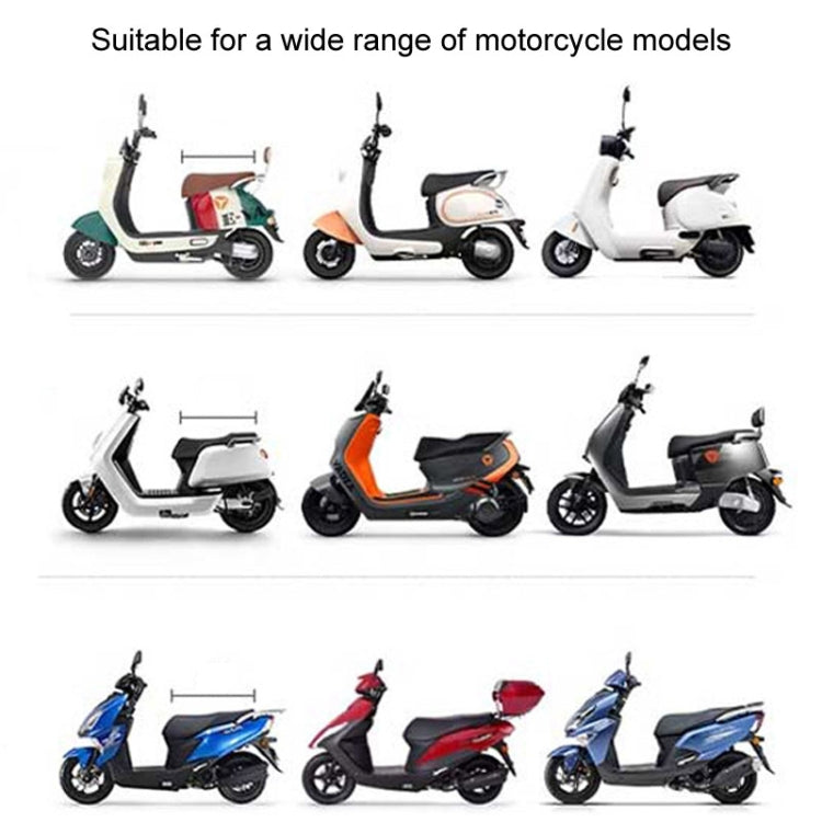 77x55cm Electrical Motorcycle Seat Cover Summer Breathable 3D Mesh Motorcycle Anti-Scald Cushion(Black) by buy2fix