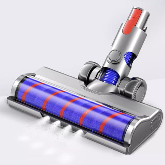 For Dyson V10 Slim V12 Slim Vacuum Cleaner Soft Velvet Floor Brush Head with LED Lighting Independent Motor by buy2fix