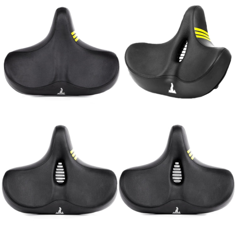 Phoenix 3D Bicycle Enlarged Thickened Soft Seat Cushion Spring Shock Absorber - Bicycle Saddle by Phoenix | Online Shopping UK | buy2fix