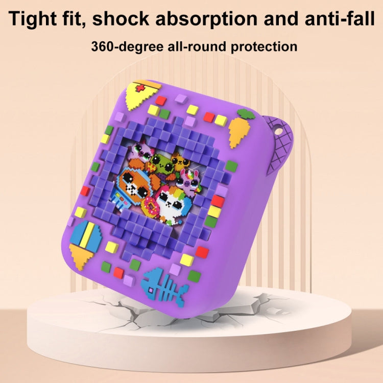 For Bitzee Electronic Pet Machine Silicone Protective Case(Light Purple) - Cases by buy2fix | Online Shopping UK | buy2fix